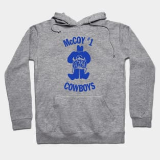 McCoy Elementary Cowboys Retro Vintage Blue Hoodie